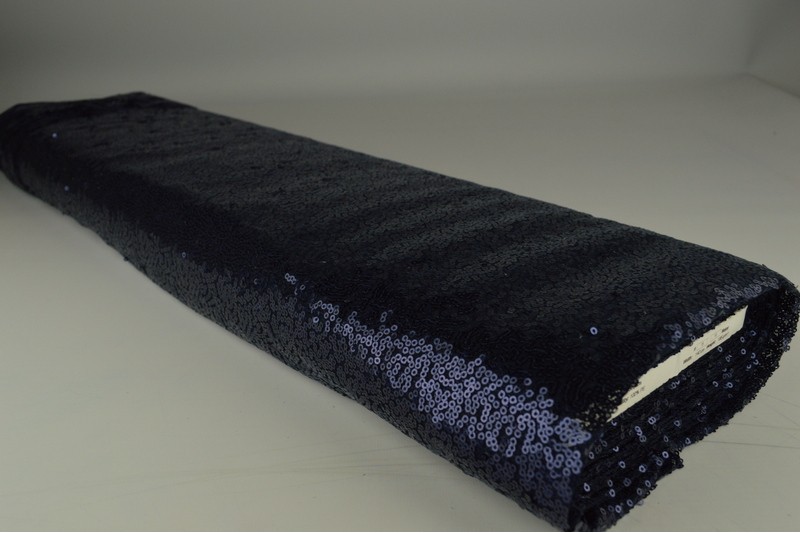 Paillet Klein paillettes petites bleu marine, rouleau