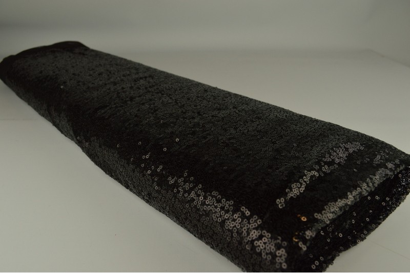 Paillet Klein paillettes petites noir, rouleau