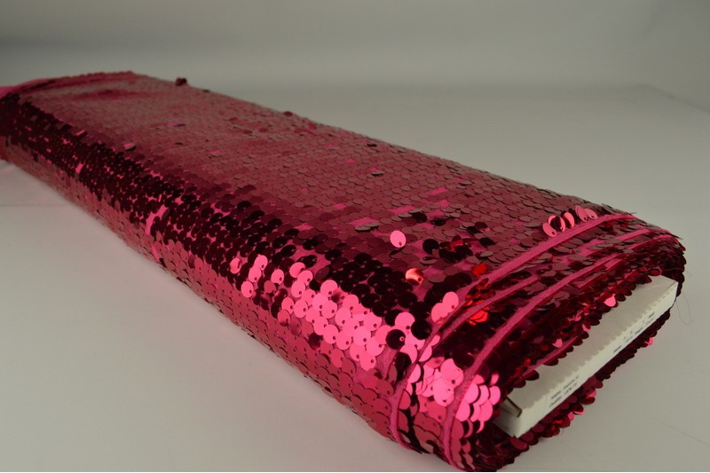 Paillettes XL paillettes xl fuchsia, rouleau