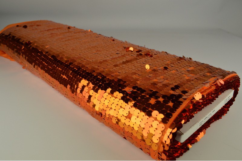 Paillettes XL paillettes xl orange, rouleau