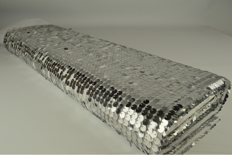 Paillettes XL paillettes xl argent, rouleau