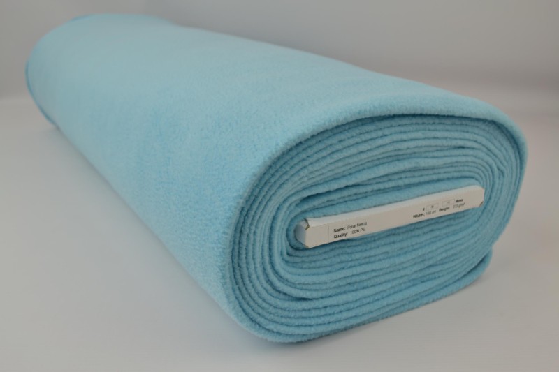 Polaire bleu aqua, rouleau