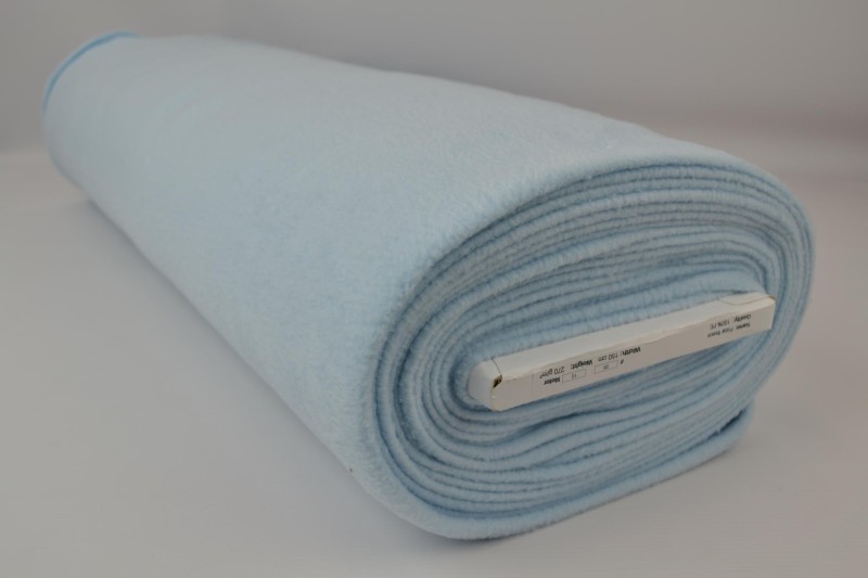Polaire bleu bébé, rouleau