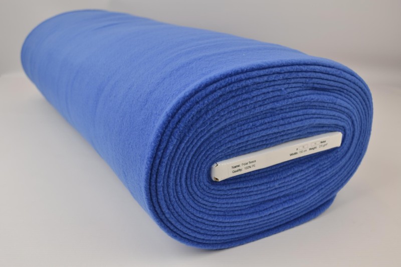 Polaire bleu, rouleau