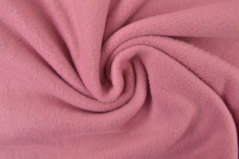 Polaire vieux rose foncé