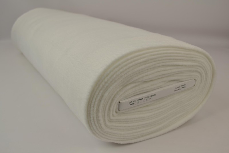 Polaire blanc cassé, rouleau