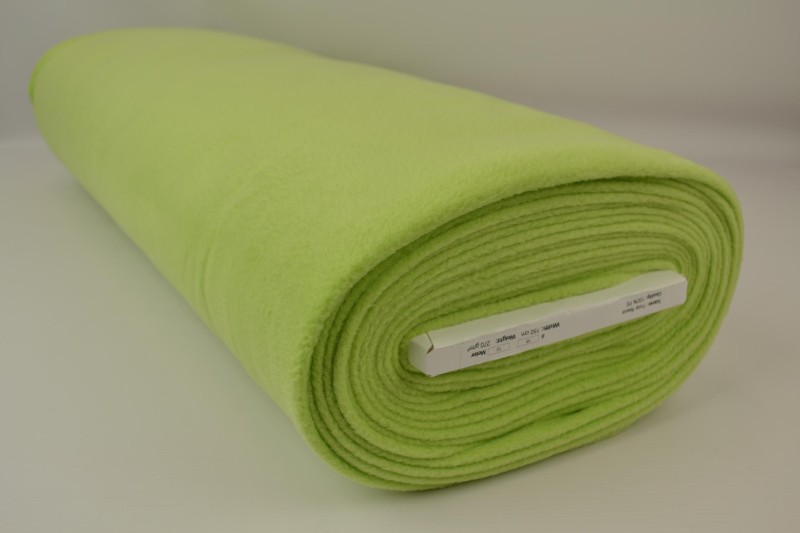 Polaire vert citron, rouleau