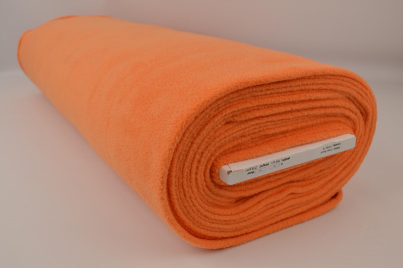 Polaire orange, rouleau