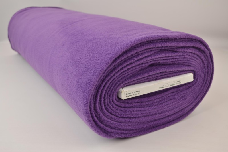 Polaire violet, rouleau