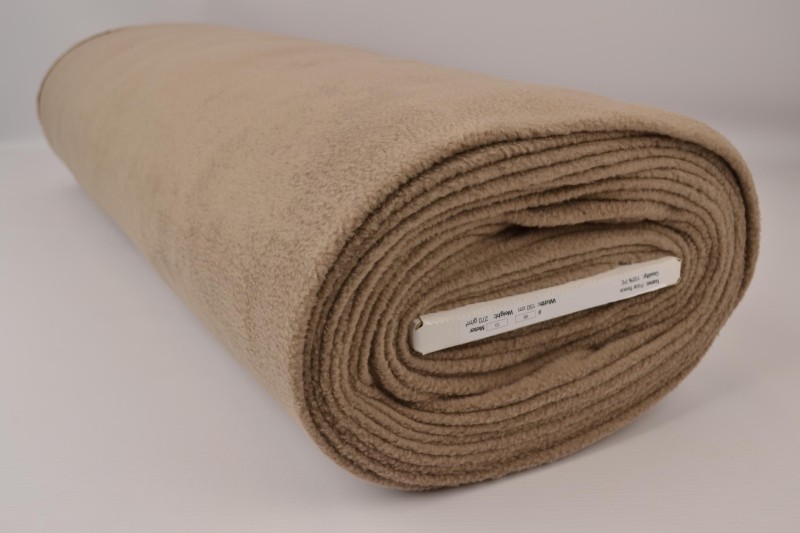 Polaire taupe, rouleau