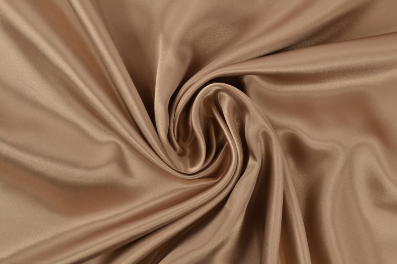 Satin de Polyester satin beige