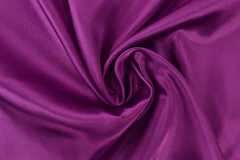 Satin de Polyester satin cassis