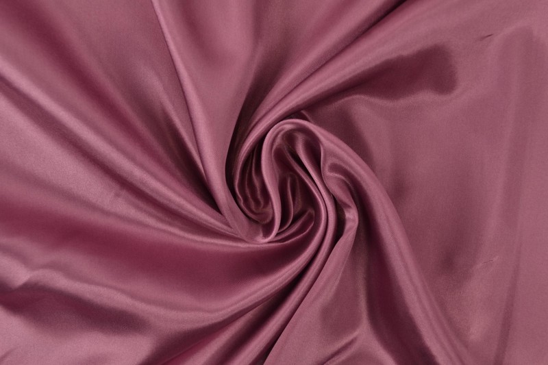 Satin de Polyester satin vieux rose foncé