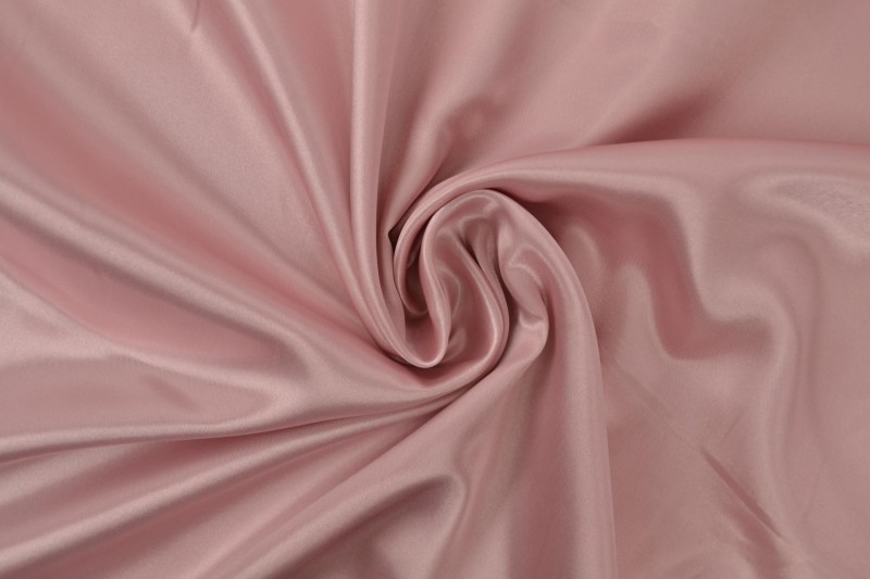 Satin de Polyester satin rose poudré