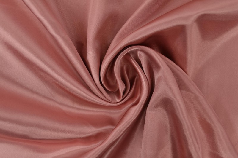 Satin de Polyester satin vieux rose