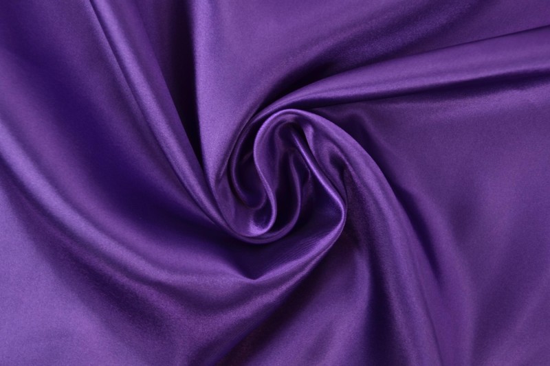 Satin de Polyester satin violet