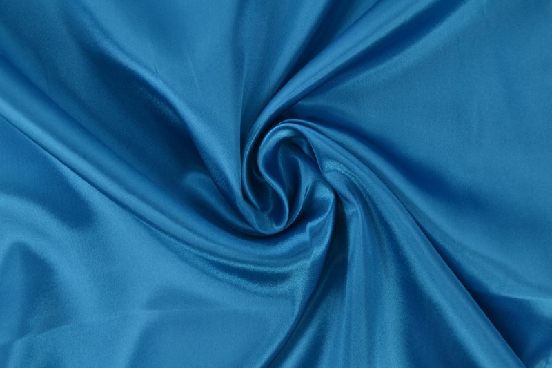 Satin de Polyester satin pétrole