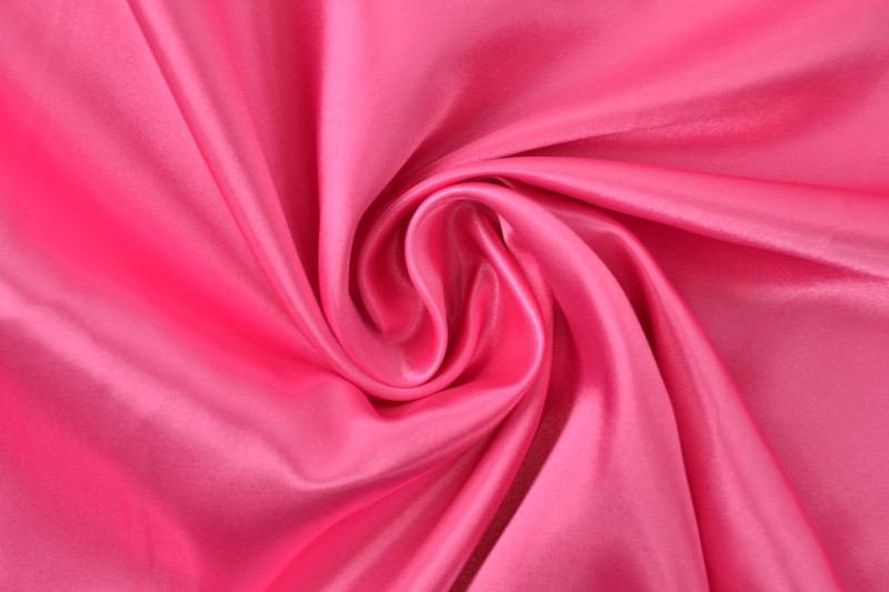 Satin de Polyester satin rose
