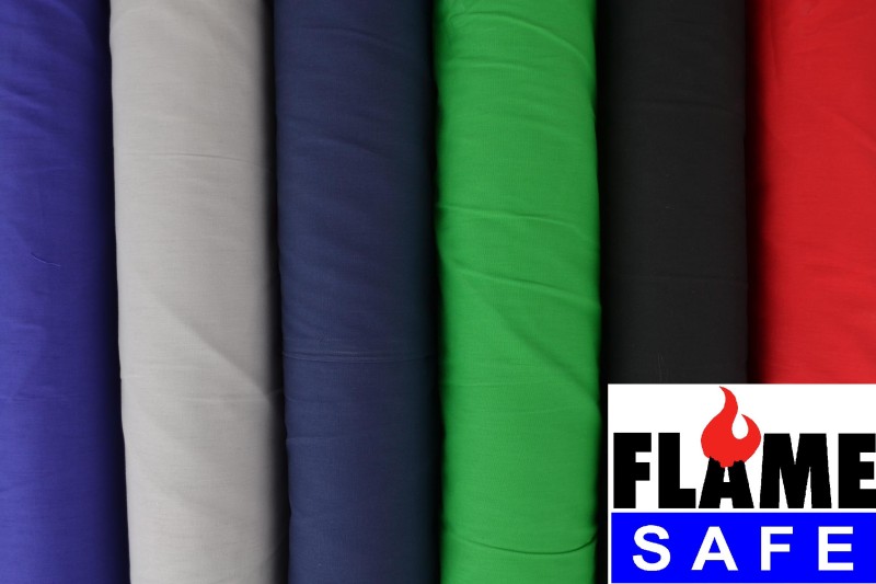 Coton Ignifugé — tissu tissu coton au rouleau