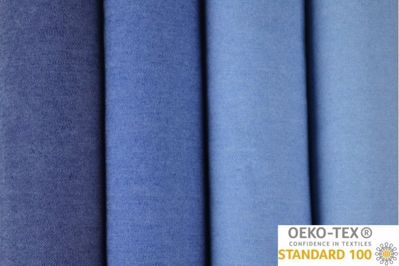 Denim Chambray Lavé — tissu denim au rouleau