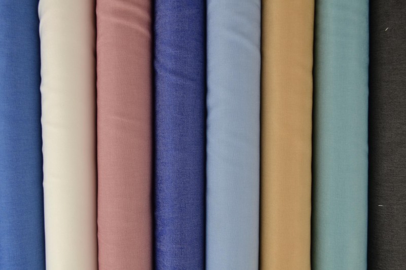 Viscose Shine Aspect Denim — tissu tissu viscose au rouleau
