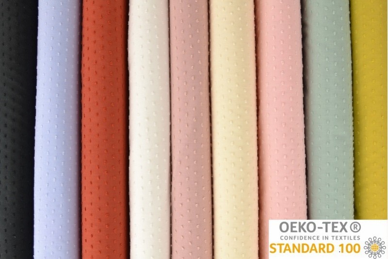 Coton Dobby — tissu tissu coton au rouleau