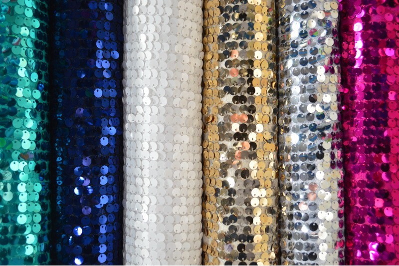 Paillettes XL — tissu tissu à paillettes au rouleau