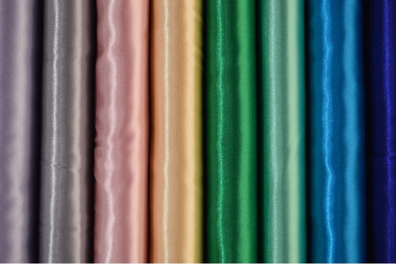 Satin de Polyester — tissu tissu polyester au rouleau