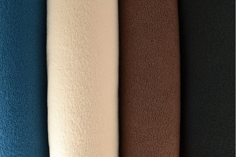 Fausse Fourrure Teddy — tissu fausse fourrure au rouleau