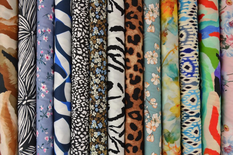 Viscose Imprimée — tissu tissu viscose au rouleau