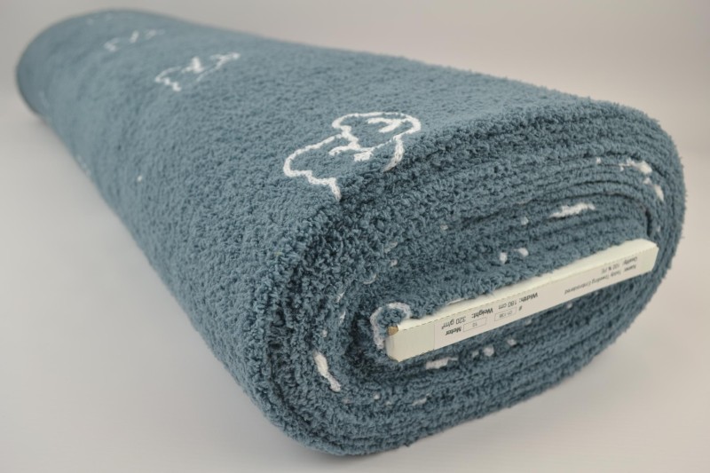 Éponge Teddy Brodée variante 01-138, rouleau