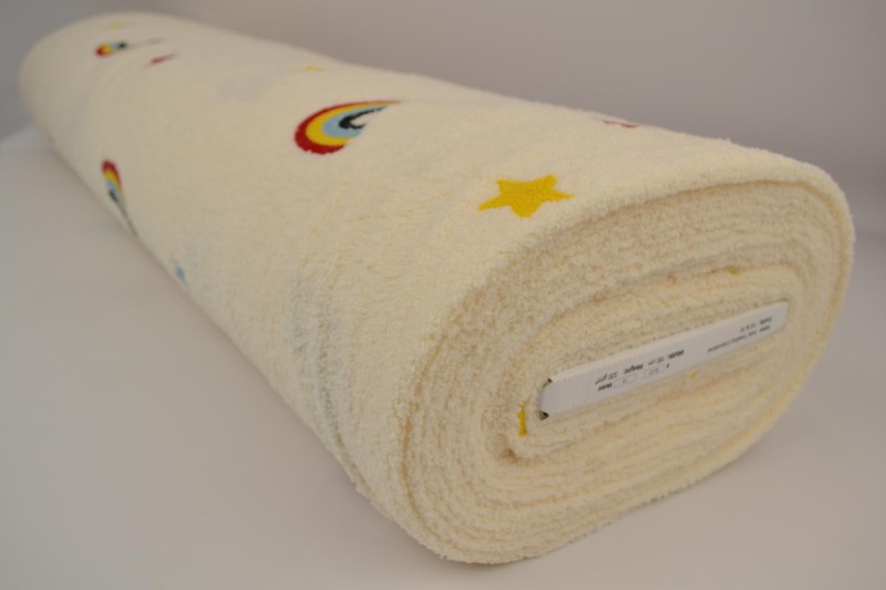 Éponge Teddy Brodée variante 02-22, rouleau