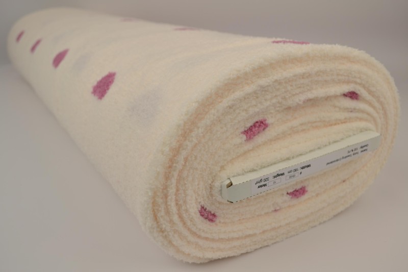 Éponge Teddy Brodée variante 03-02, rouleau