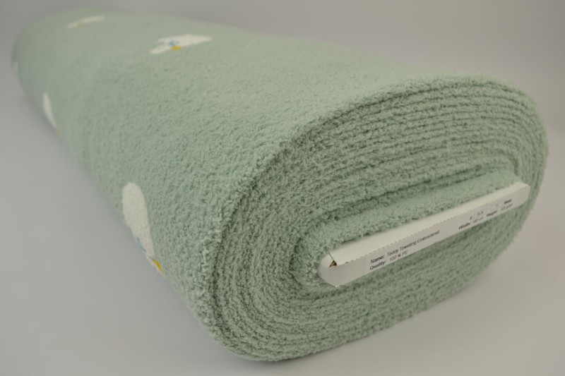 Éponge Teddy Brodée variante 05-34, rouleau