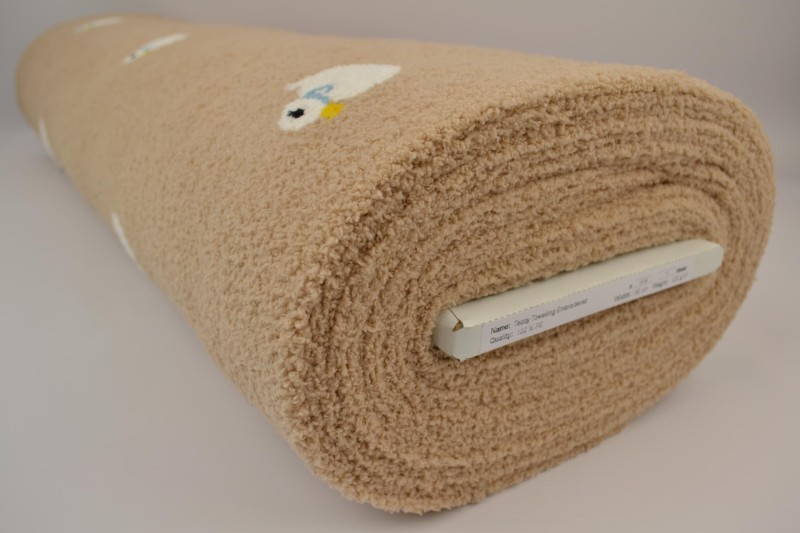 Éponge Teddy Brodée variante 05-39, rouleau