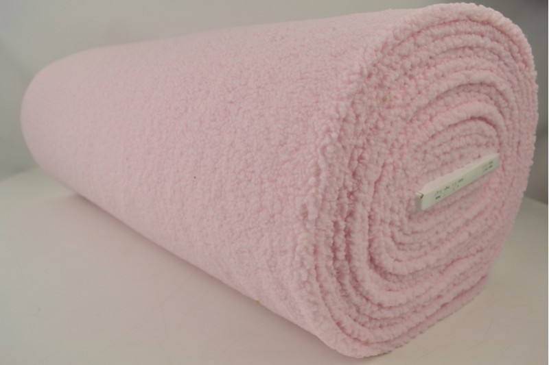 Fausse Fourrure Teddy rose bébé, rouleau