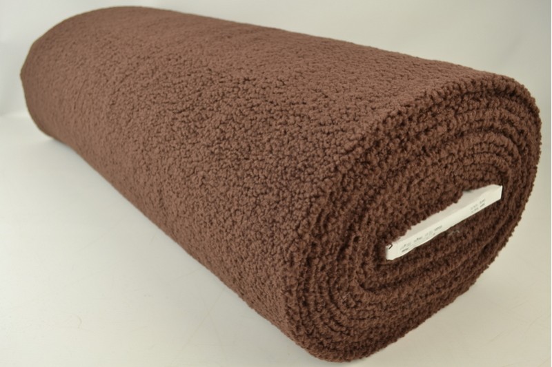 Fausse Fourrure Teddy brun, rouleau