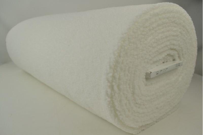 Fausse Fourrure Teddy blanc cassé, rouleau