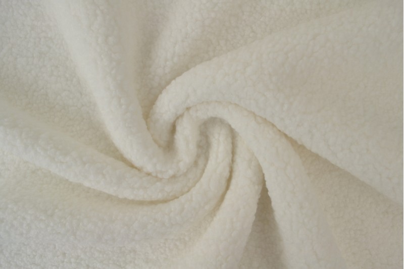 Fausse Fourrure Teddy blanc