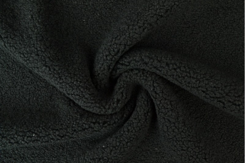 Fausse Fourrure Teddy noir
