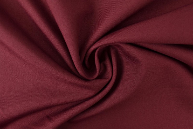 2 mètres terlenka ignifugé 300 cm de large rouge bordeaux