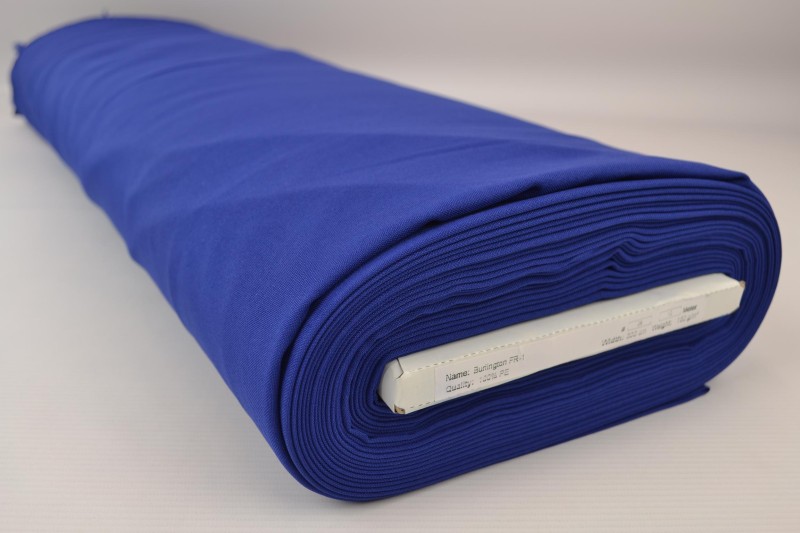 Terlenka FR terlenka ignifuge 300 cm de large, bleu foncé, rouleau