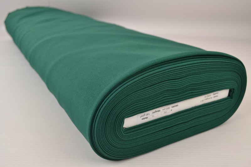 Terlenka FR terlenka ignifuge 300 cm de large, vert foncé, rouleau