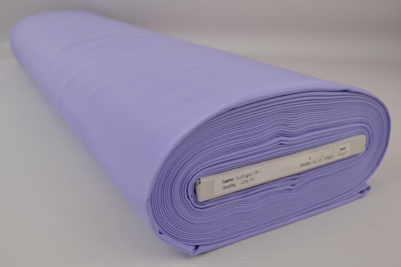 Terlenka FR terlenka ignifuge 300 cm de large, lavande, rouleau