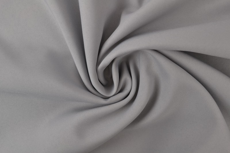 Terlenka FR terlenka ignifuge 300 cm de large, gris argenté