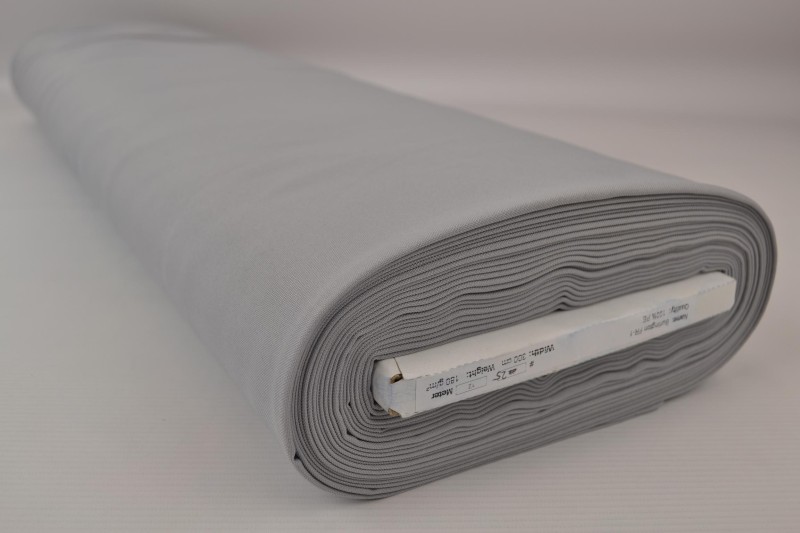 Terlenka FR terlenka ignifuge 300 cm de large, gris argenté, rouleau