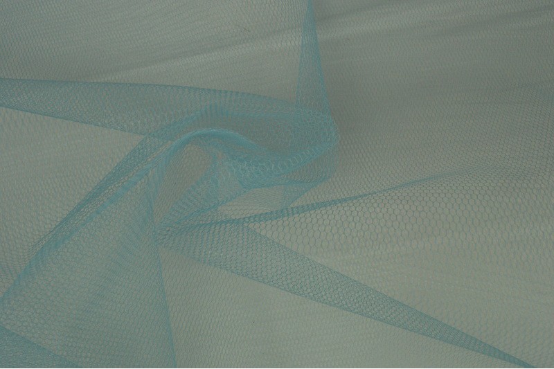 Tulle Rigide bleu bébé