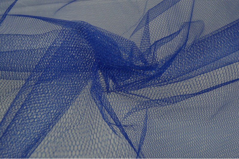 Tulle Rigide bleu
