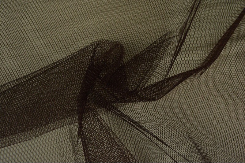 Tulle Rigide brun