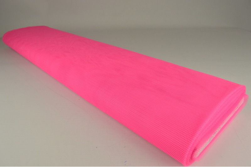 Tulle Rigide fuchsia, rouleau